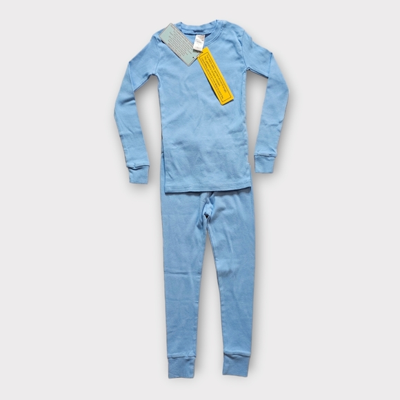 City Threads Boy's 100% Organic cotton Soft & Warm Thermal Long John Set Size 5 - Picture 2 of 7